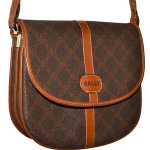 Bally Vintage Saddle Crossbody Bag